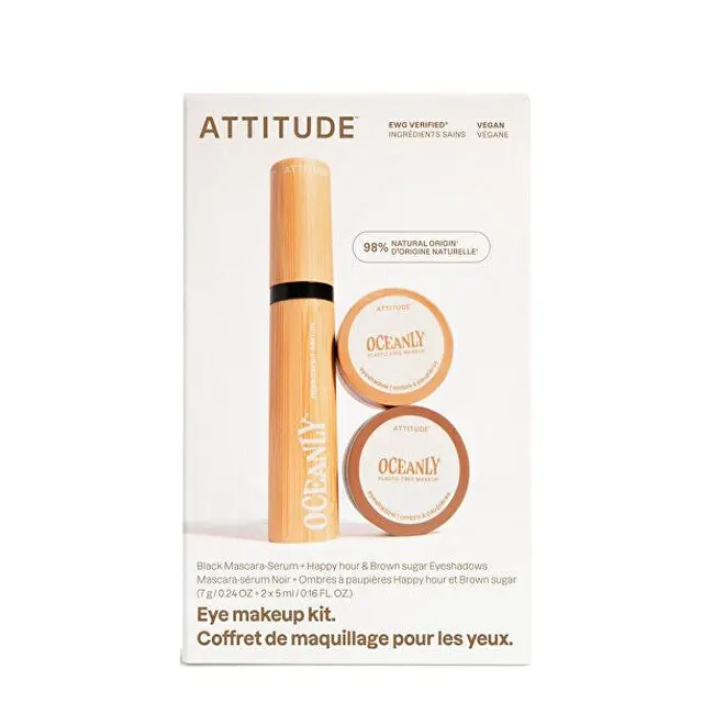Attitude Zestaw prezentowy Oceanly Brown Eye Make-up Kit