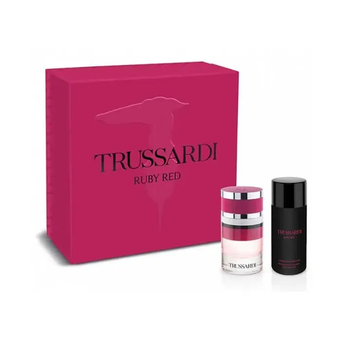 Trussardi Ruby Red Eau De Perfume Spray 60ml Zestaw 2 sztuki