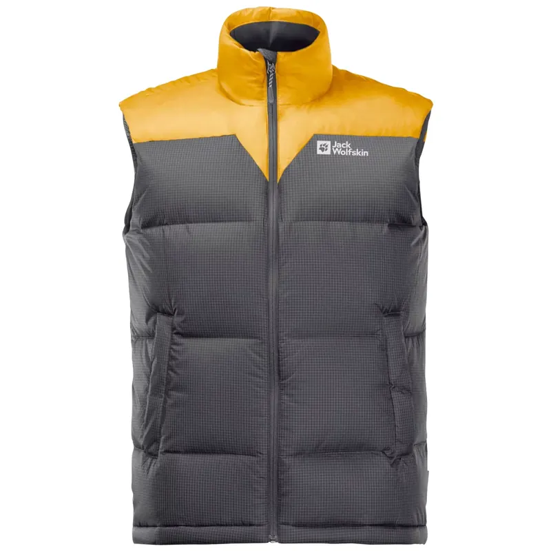 Jack Wolfskin Dna Tundra Down Vest M 1207181-3802, Męskie, Szare, bezrękawniki, poliester, rozmiar: XXL