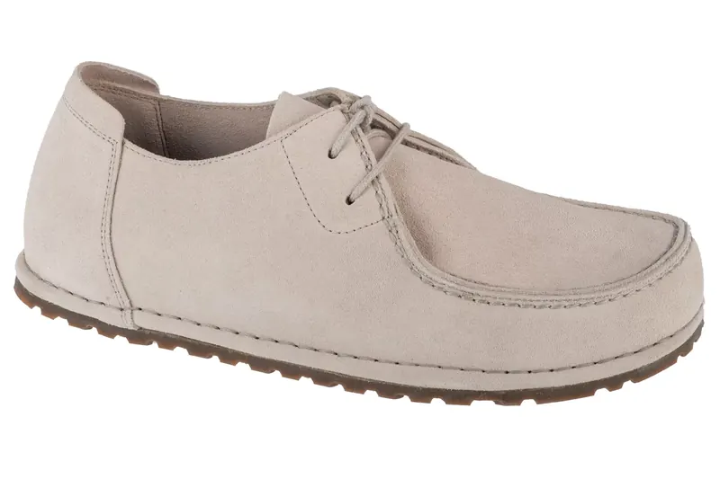Birkenstock Utti Lace Leve 1029553, Męskie, Białe, buty sneakers, skóra zamszowa, rozmiar: 43