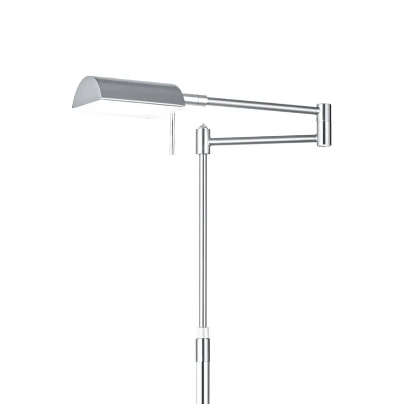 Lampa stojąca LED Graz, matowy nikiel
