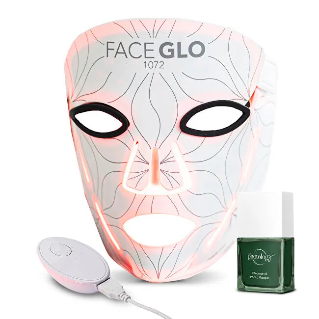 Rio-beauty Maschera lampa LED do twarzy FaceGLO 1072