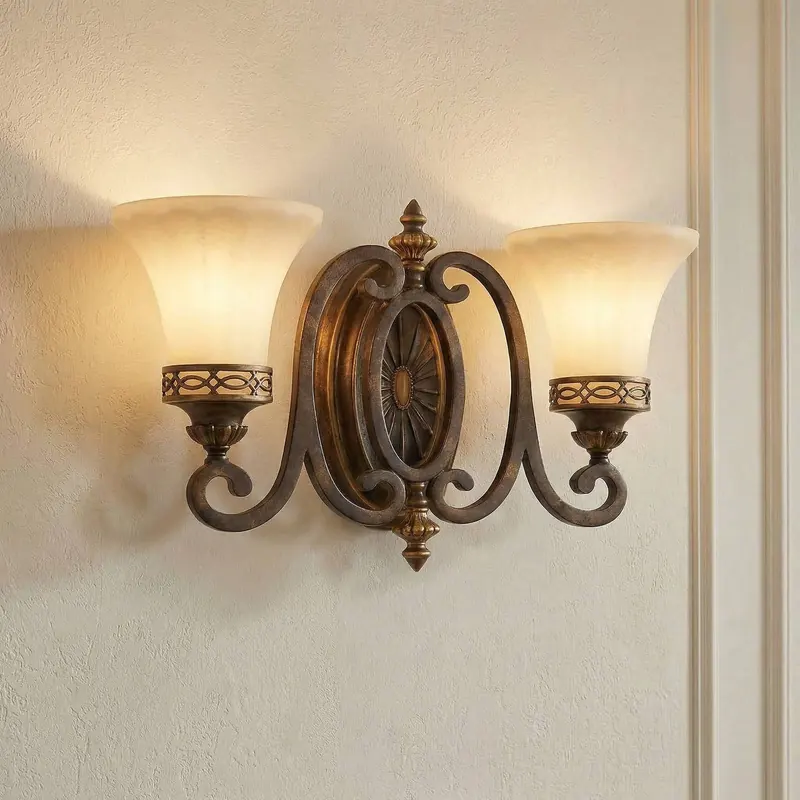 Lampa ścienna Drawing Room, 2-punktowa, szeroka