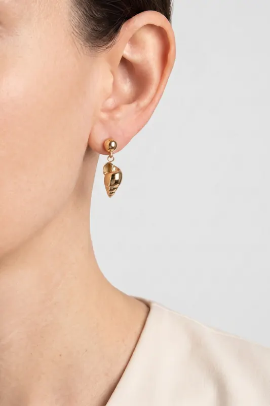 PURELEI Seafoam Ohrringe Gold Maat: OS | Oorbellen Outlet | Dames | Goud