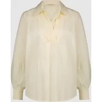 Circle of Trust Luna Blouse Poached Egg Maat: M | Longsleeves Outlet | Dames | Beige