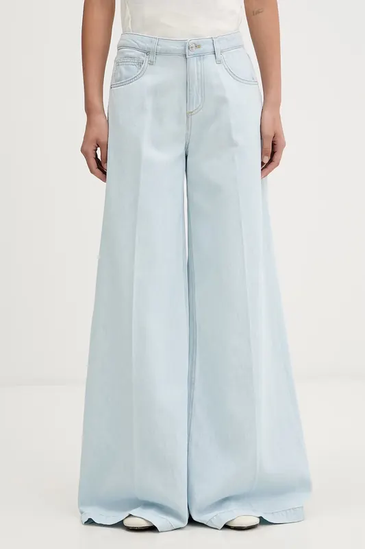 ViCOLO jeansy wide leg damskie