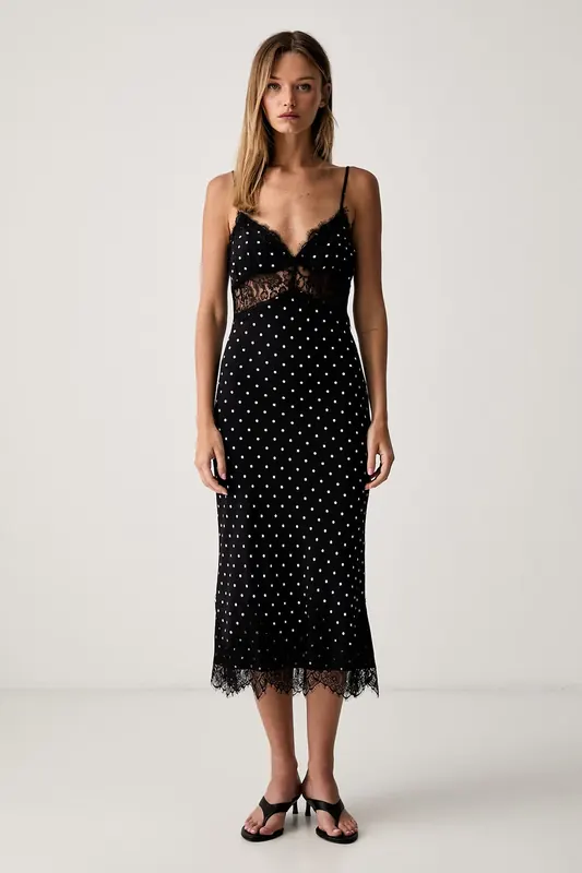 Le Privé sukienka z wiskozy MARCELE DOTS