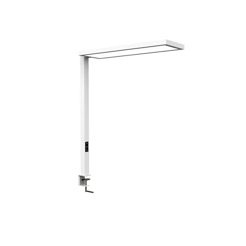 Lampa z klipsem LED MAULsenja, biała, aluminium, ściemniany, czujnik, CCT