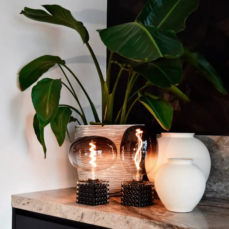 Calex Boden LED kulista E27 5W filament szara