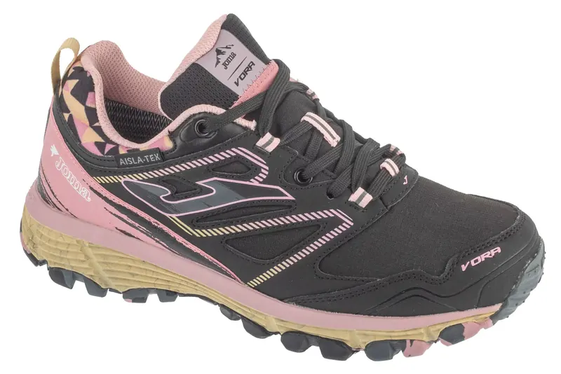 Joma J.Vora Jr 2501 JVORW2501, Dla dzieci, Czarne, buty trekkingowe, skóra syntetyczna, rozmiar: 37