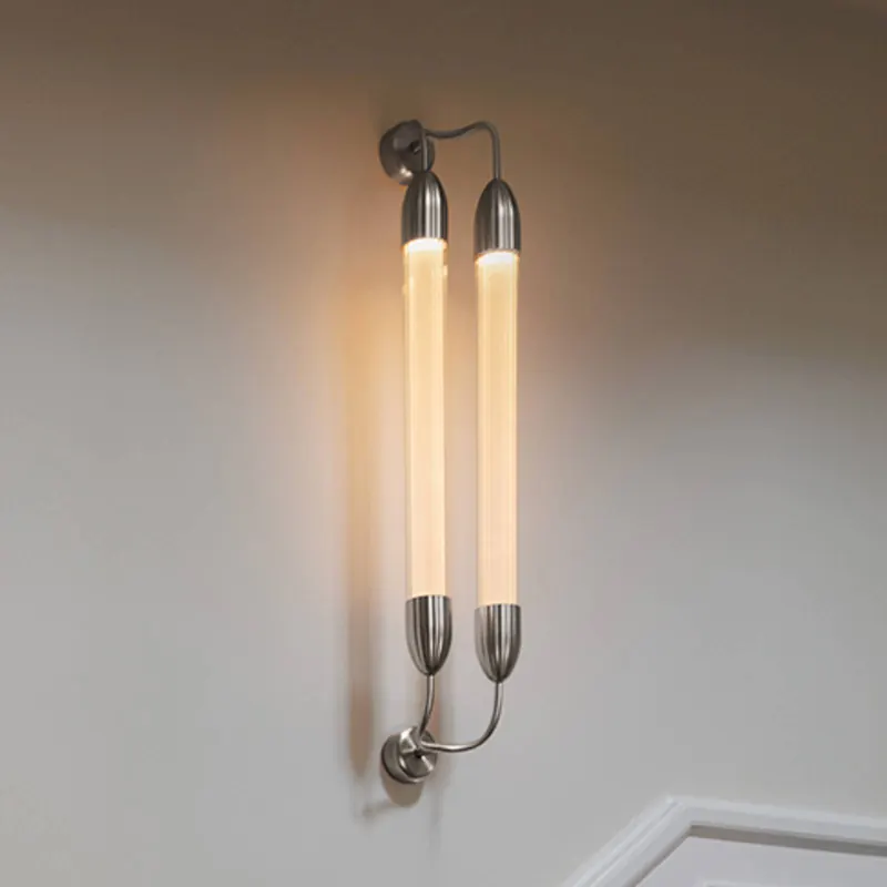 UMAGE lampa ścienna Lemon Squeeze 2-punktowa, długość 94 cm, kolor stalowy