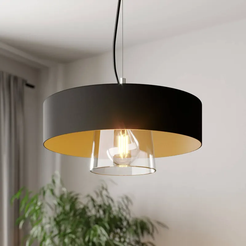 Lampa wisząca Babilon z podwójnym kloszem