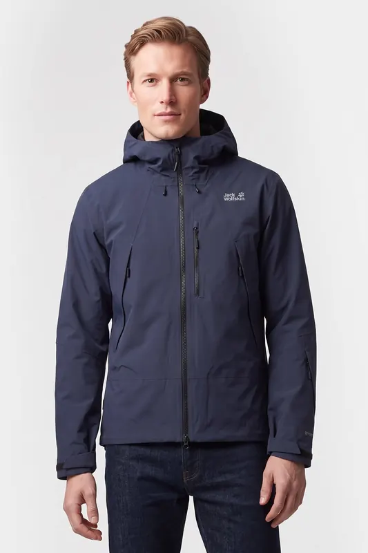 Jack Wolfskin Flowline Pro 2l Ins Jacket Midnight Sky Maat: M | Winterjassen Outlet | Heren | Blauw