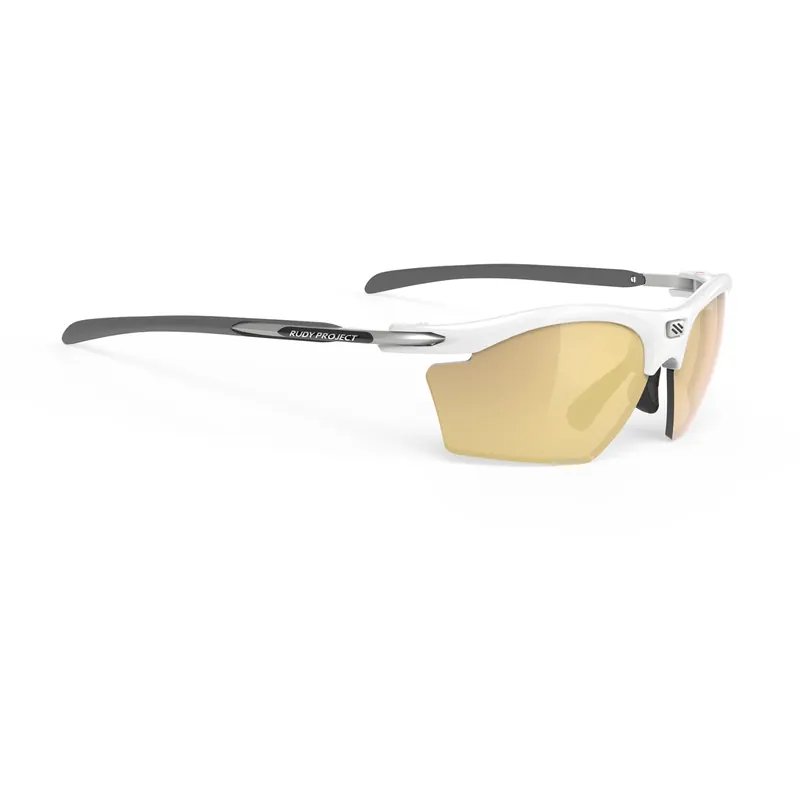 Okulary Rudy Project RYDON SLIM WHITE GLOSS - Multilaser Gold (one size)