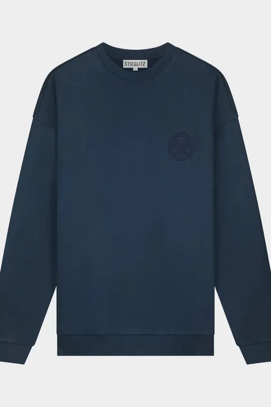 Stieglitz House Of  Sweater Blue Maat: M | Sweaters Outlet | Dames | Blauw
