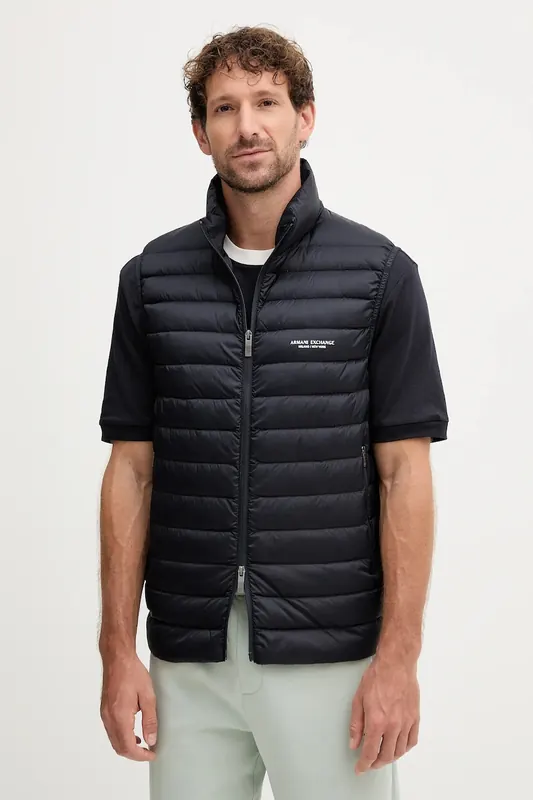 Armani Exchange bezrękawnik puchowy