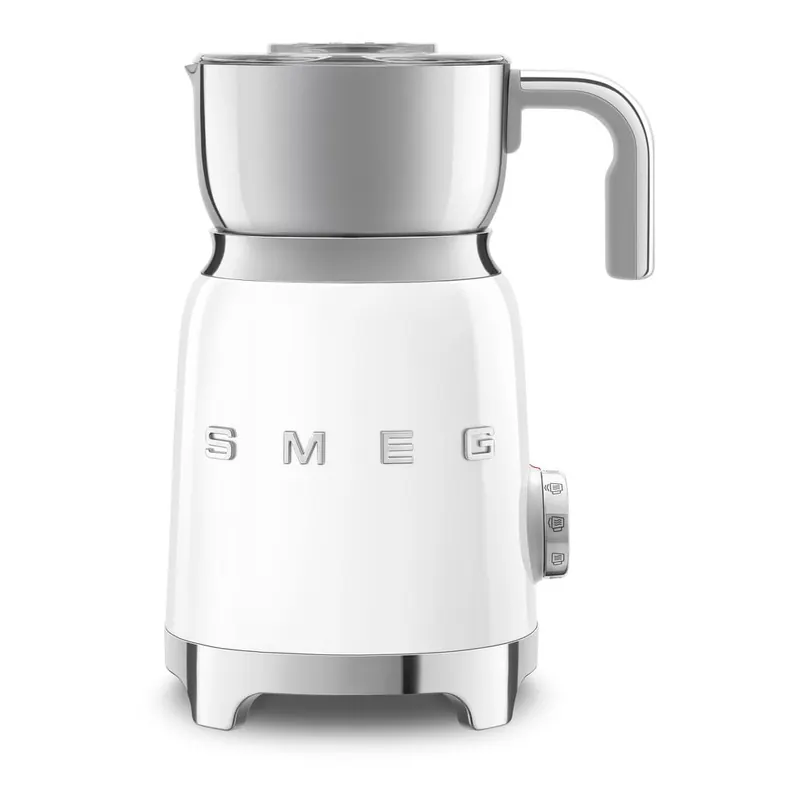 Biały spieniacz do mleka Retro Style – SMEG
