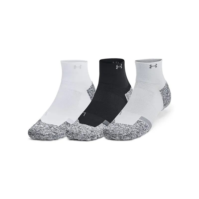 UNDER ARMOUR skarpetki stopki treningowe unisex 3 pak mix biały (S)