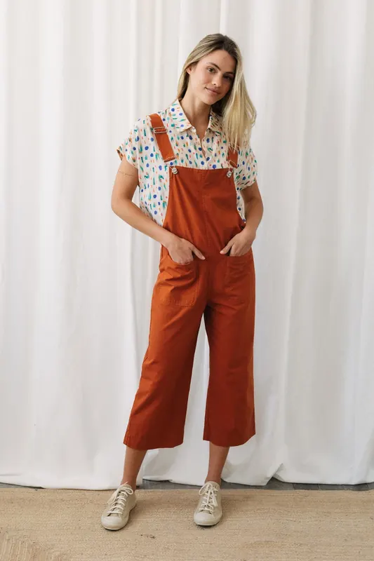 TWOTHIRDS Alaid - Adobe Maat: S | Jumpsuits Outlet | Dames | Oranje