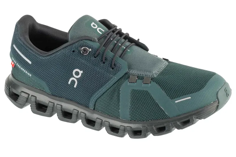 On Cloud 6 3MF10070214, Męskie, Zielone, buty sneakers, tkanina, rozmiar: 45