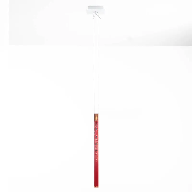 Lampa wisząca LED One New Flame czerwona