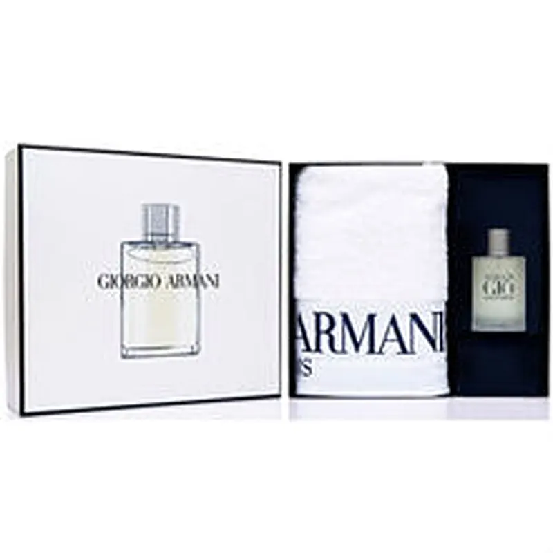 Armani Zestaw upominkowy dla mężczyzn Acqua Di Gio 100 ml Edt i ręcznik Armani - 100ml