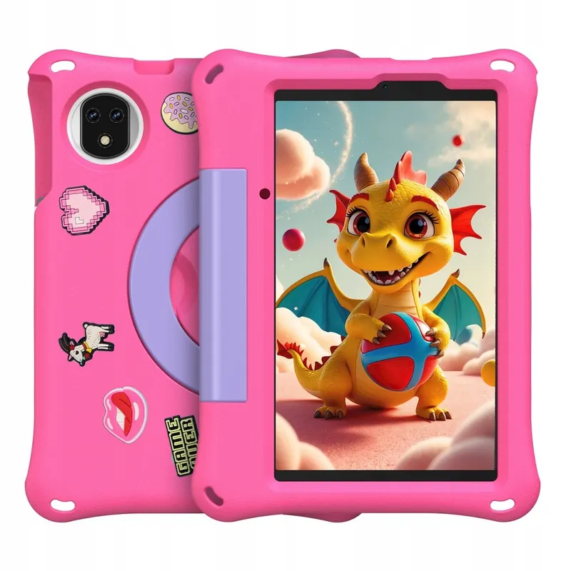 Ulefone Tablet Tab A9 Pro Kids 4G 8'' 4/128GB s puzdrom pre deti, ružový