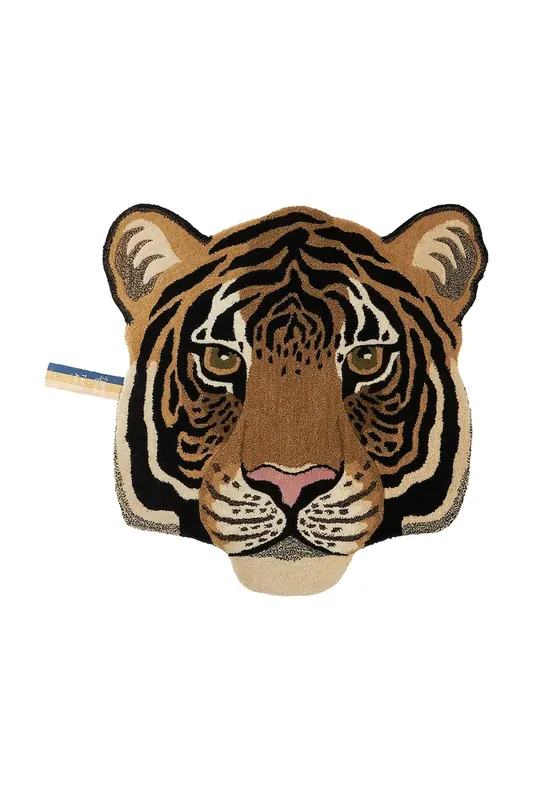 Doing Goods dywan wełniany Rajah Tiger Head