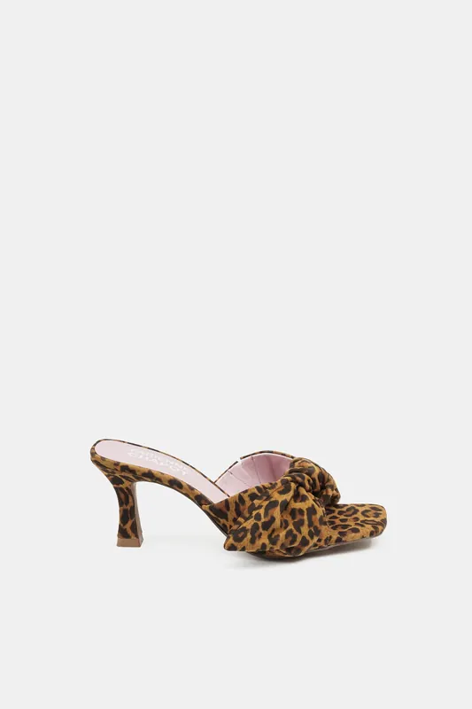 Fabienne Chapot Asha Mule Nougat/black Maat: 41 | Sandalen Outlet | Dames | Zwart