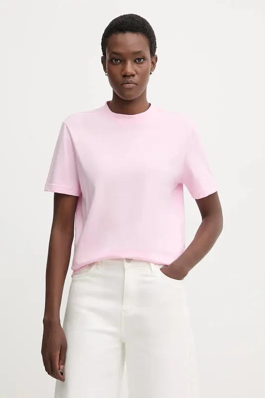 Calvin Klein T-shirt damski bawełniany