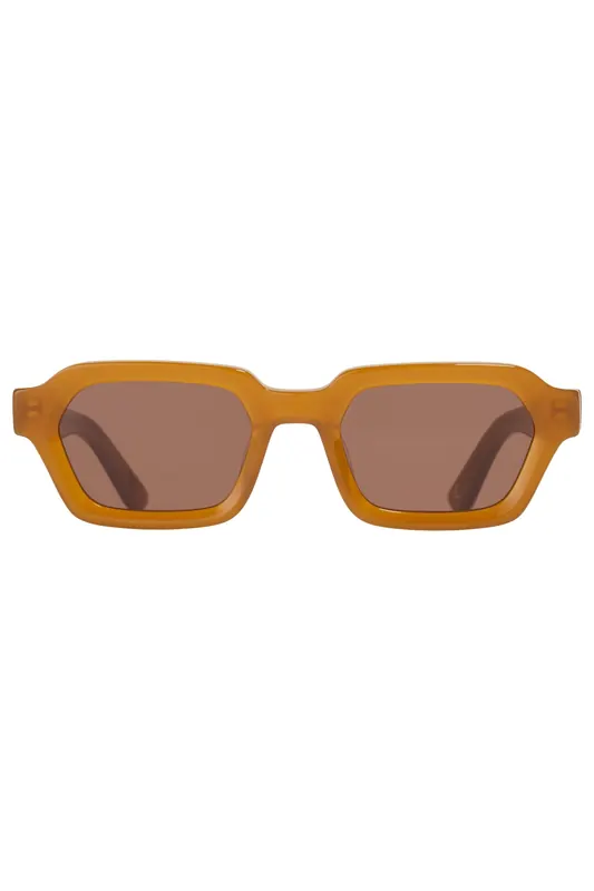 Ace & Tate Unisex Anderson-cinnamon-sun Maat: M | Zonnebrillen Outlet | Unisex | Oranje
