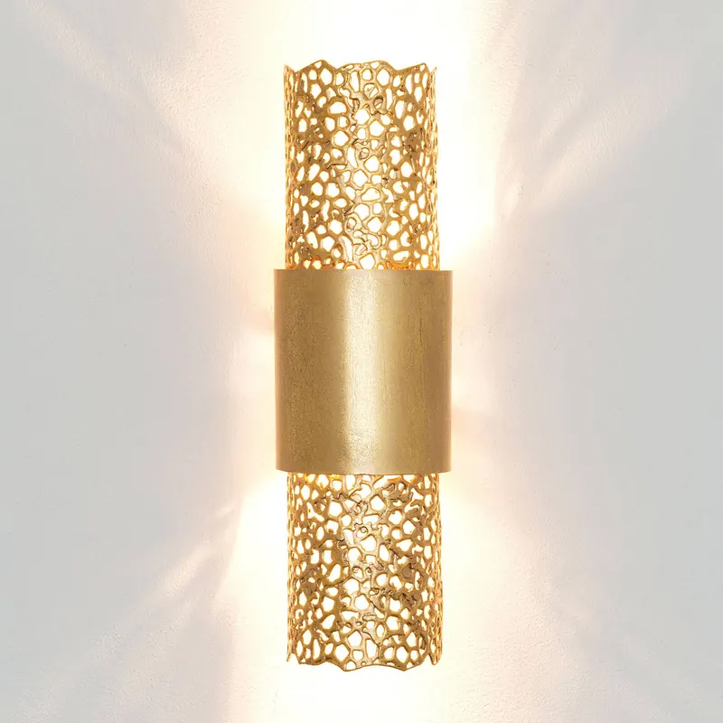Lampa ścienna Palazzo, złota