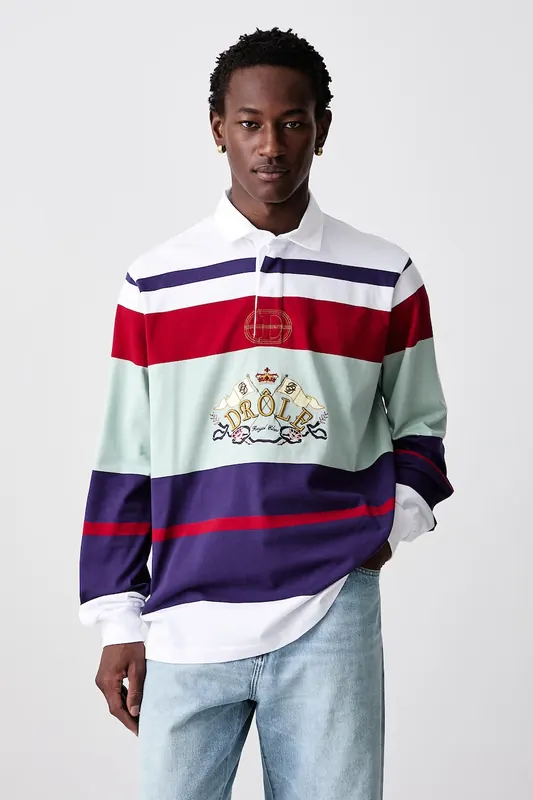 Drôle de Monsieur longsleeve męski bawełniany D Miroir Racing
