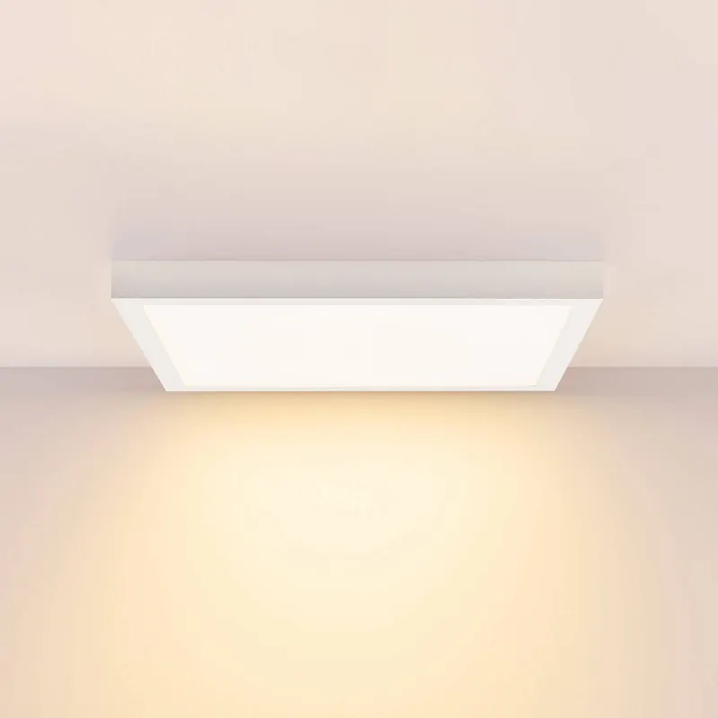 Panel LED PRO OFFICE SANO, 63 x 63 cm, ściemniany, biały, metal CCT