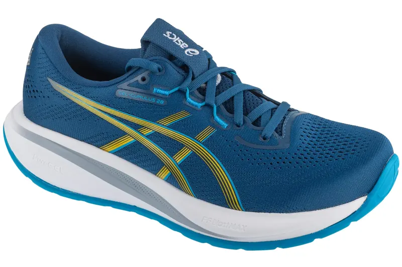 ASICS Gel-Cumulus 28 1011C143-403, Męskie, Niebieskie, buty do biegania, tkanina, rozmiar: 42