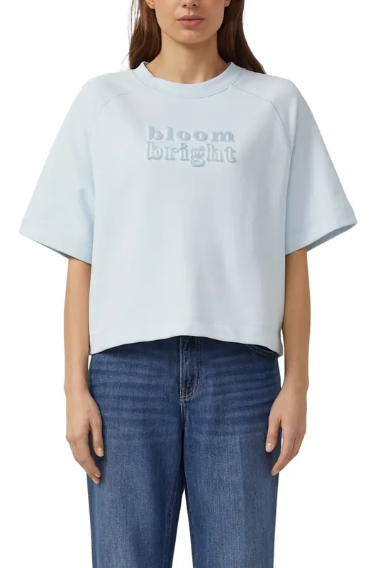s.Oliver  Sweatshirts Blue Maat: 42 | Sweaters Outlet | Dames | Blauw
