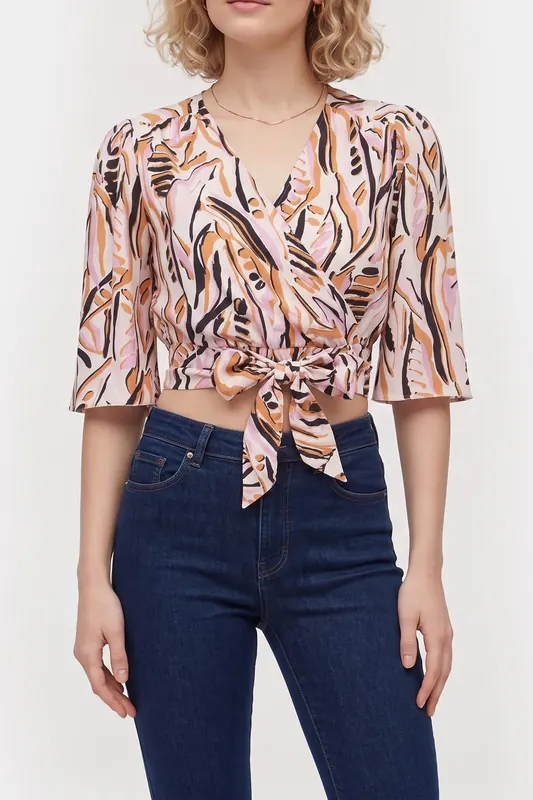 BA&SH Short Sleeves Top Rose Maat: S | Longsleeves Outlet | Dames | Roze