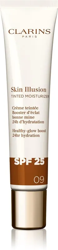 Clarins Skin Illusion Tinted Moisturizer krem koloryzujący SPF 25 kolor 09 40 ml