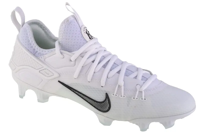 Nike Huarache 9 Elite Low Lax FG FD0089-101, Męskie, Białe, buty piłkarskie - korki, syntetyk, rozmiar: 45