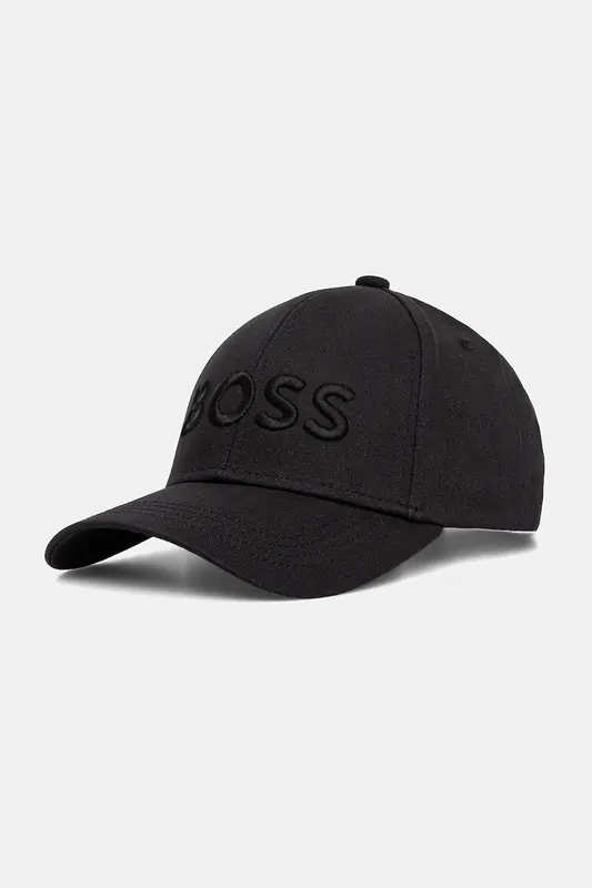 BOSS czapka z daszkiem bawełniana Ari-BOSS-E