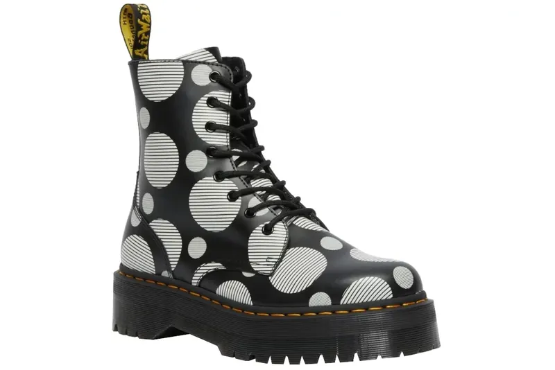 Dr. Martens Jadon DM26882009, Damskie, Czarne, glany, skóra licowa, rozmiar: 36