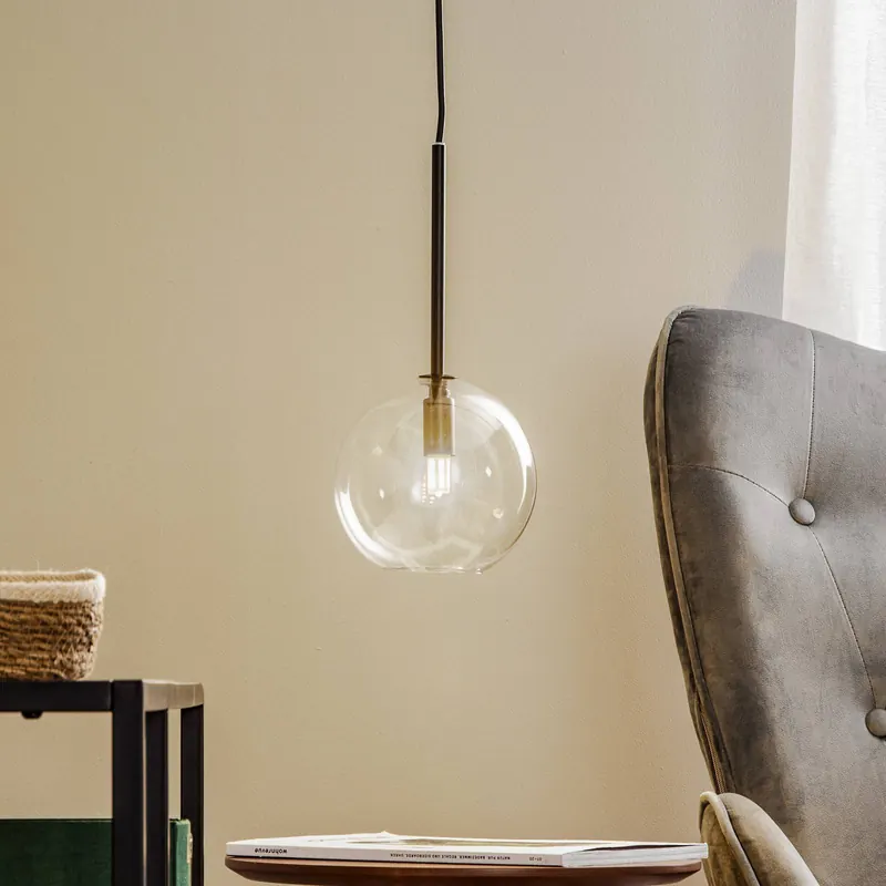 Żyrandol Sphere, 1-punktowy, Ø 15 cm