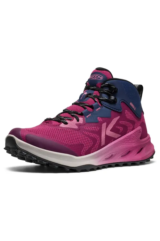 Keen Zionic Nxt Mid Wp Beaujolais/pink Lemonade Maat: 39.5 | Hardloopschoenen Outlet | Dames | Roze