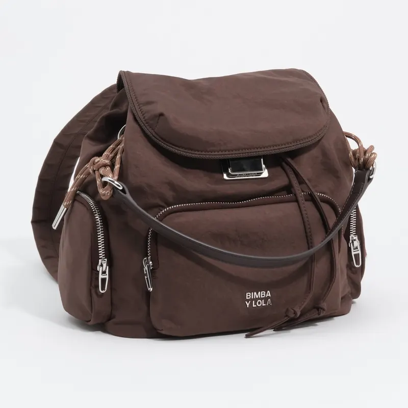 Plecak Pocket duży nylon mokka