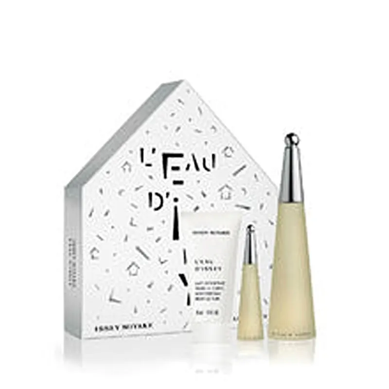 Issey miyake L'Eau D'Issey Zestaw prezentowy woda toaletowa 100 ml, balsam do ciała L'Eau D'Issey 50 ml oraz miniatura L'Eau D'Issey woda toaletowa 10
