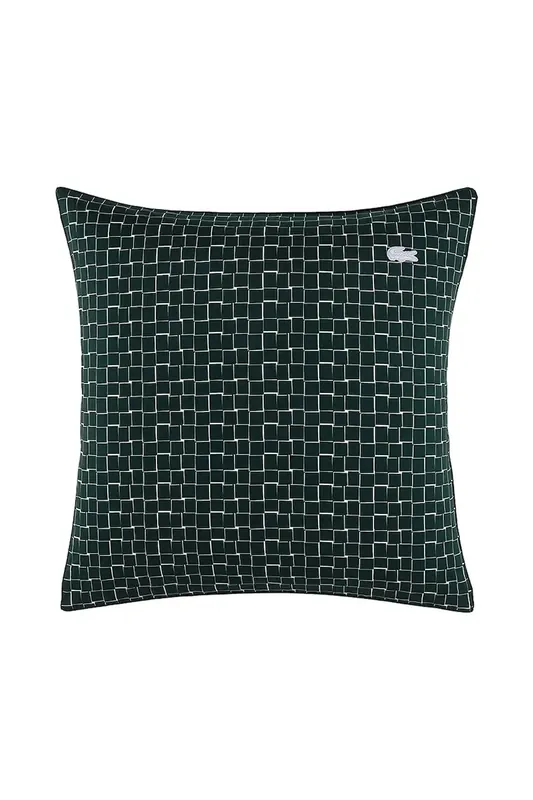 Lacoste poszewka na poduszkę bawełniana L BLOCK Vert 65 x 65 cm