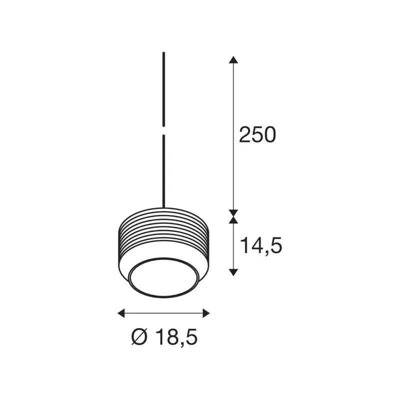Żyrandol Pantilo Rope 19, brązowa/bursztynowa/złota, szkło, Ø 19 cm