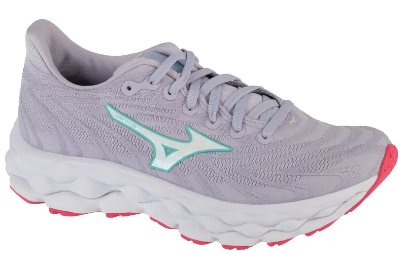 Mizuno Wave Sky 8 J1GD240273, Damskie, Różowe, buty do biegania, tkanina, rozmiar: 38,5