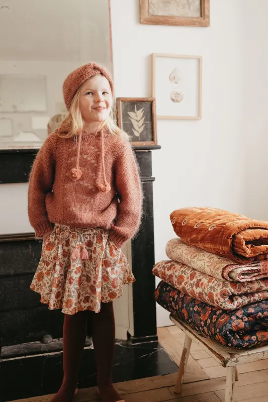 Louise Misha Jumper Salama Tobacco Maat: 3M | Truien Outlet | kids