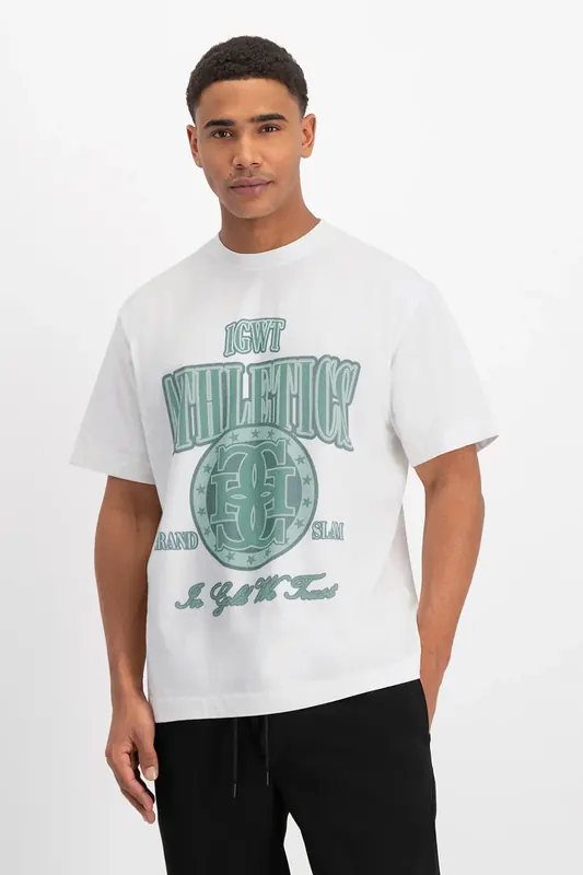 In Gold We Trust Unisex The Grand White Maat: XS | Tops Outlet | Unisex | Wit